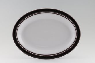 Hornsea Contrast Oval Platter 11 3/4"