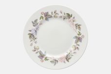 Royal Worcester June Garland Dinner Plate No gold edge 10 5/8" thumb 1