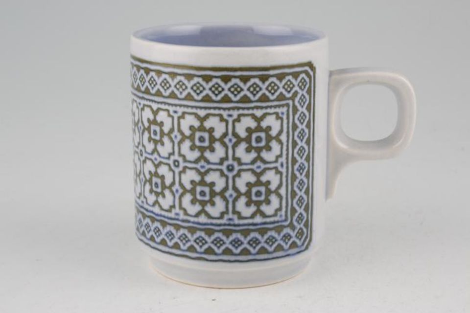 Hornsea Tapestry Coffee Cup 2 3/8" x 3"