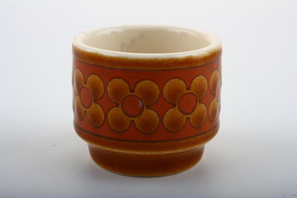 Hornsea Saffron Egg Cup Also mustard pot base 1 3/4" x 1 5/8"