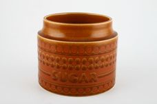 Hornsea Saffron Storage Jar + Lid Size represents height. Sugar 4" thumb 2