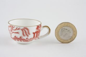Coalport Miniatures - Willow - Coral Teacup