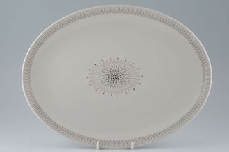 Royal Doulton Morning Star - T.C.1026 - Fine China and Translucent Oval Platter 16"