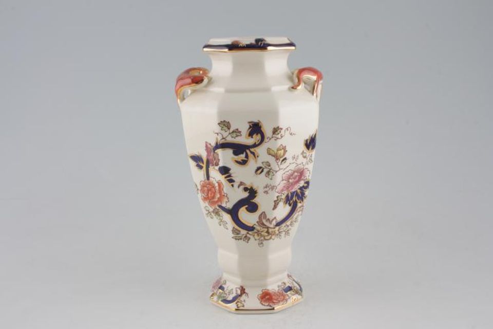 Masons Mandalay - Blue Vase Lizard Vase "In Celebration of 200 Years" 8 3/4"