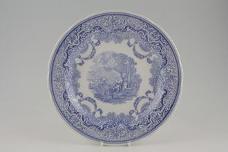 Spode Blue Room Collection Dinner Plate Continental Views (Georgian Dresser Plate) 10 1/2"