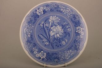 Spode Blue Room Collection Gateau Plate Botanical 11 1/2"