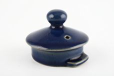Denby Harlequin Teapot Red outer, green inner, blue lid. 1pt thumb 3