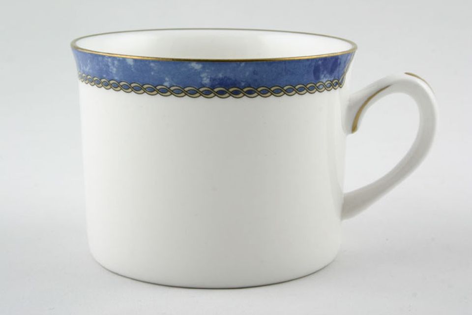 Royal Worcester Medici - Blue Teacup Straight Sided 3 1/4" x 2 1/2"