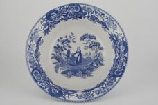Spode Blue Room Collection Serving Bowl Girl at Well (Footed) 10 1/4" thumb 2
