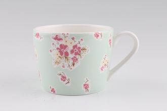 Marks & Spencer Ditsy Floral Teacup Green All Over 3 1/4" x 2 1/2"