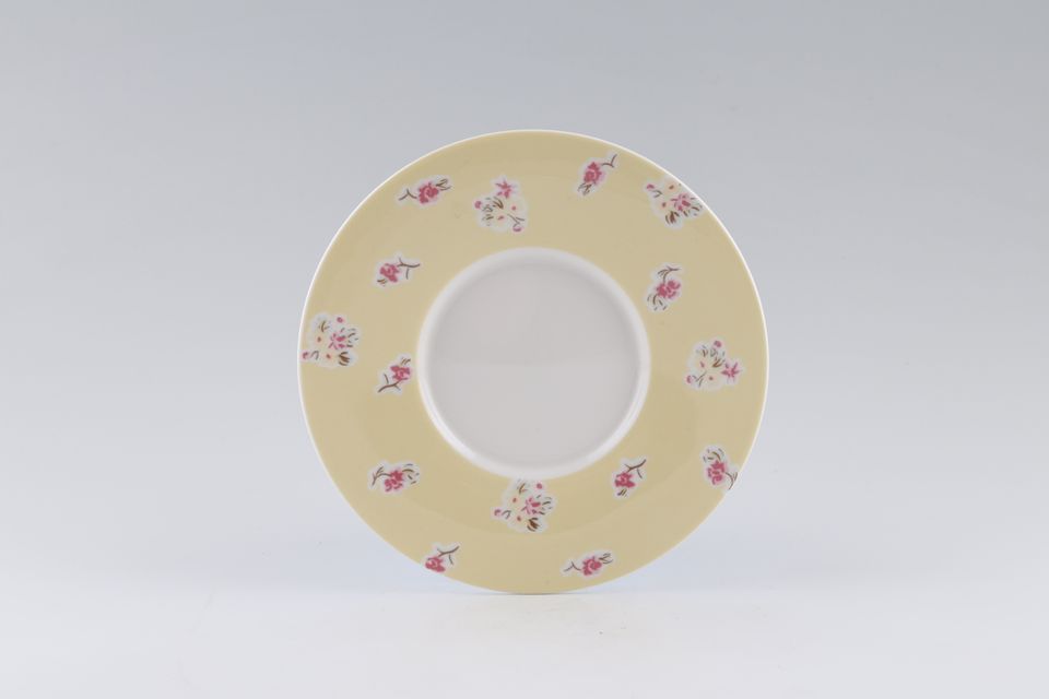 Marks & Spencer Ditsy Floral Tea Saucer Yellow 6"