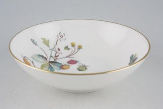Sell Royal Worcester Strawberry Fair - Gold Edge - Bone China Fruit Saucer 5 1/4"