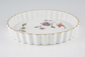 Sell Royal Worcester Astley - Gold Edge Flan Dish 8 3/4"