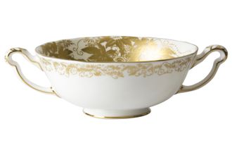 Sell Royal Crown Derby Aves - Gold Soup Cup