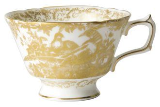 Sell Royal Crown Derby Aves - Gold Teacup 9.5cm x 6.3cm
