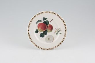 Queens Hookers Fruit Tea / Side Plate Apple - Flat Rim 6 3/8"