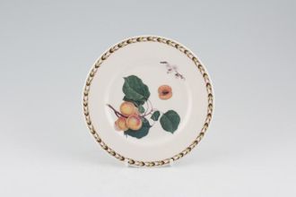 Queens Hookers Fruit Tea / Side Plate Apricot - Flat Rim 6 3/8"