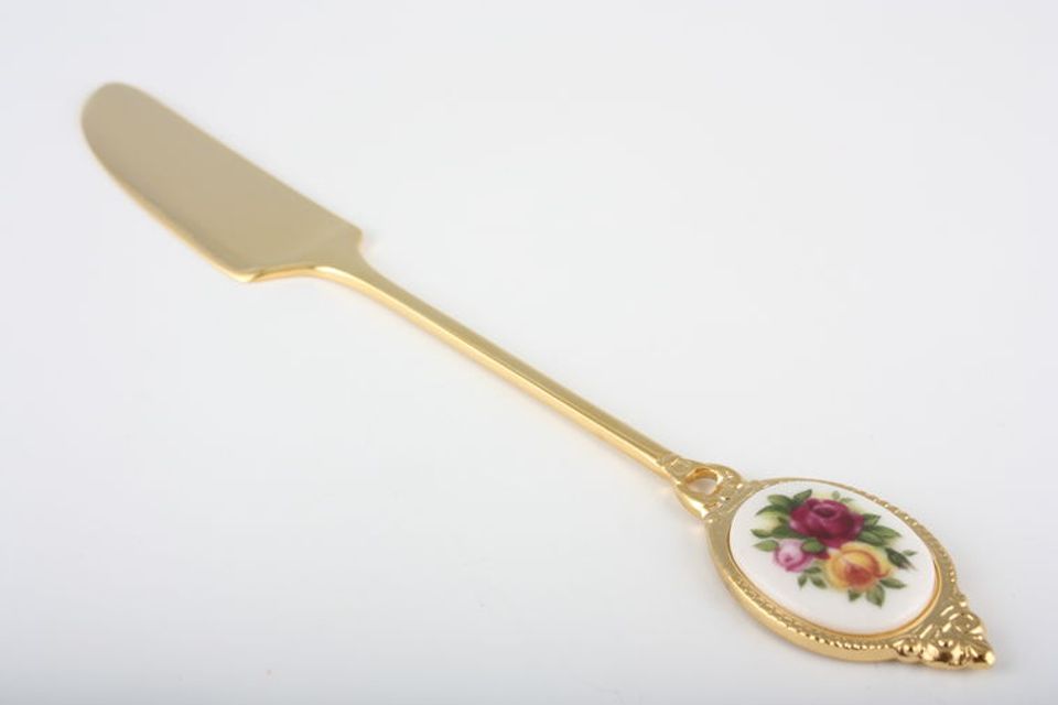 Royal Albert Old Country Roses - Made in England Knife - Dessert Pastry Knife 5 3/4"