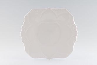Sell Shelley Dainty White Cake Plate Square.Rounded petals 9 3/8"