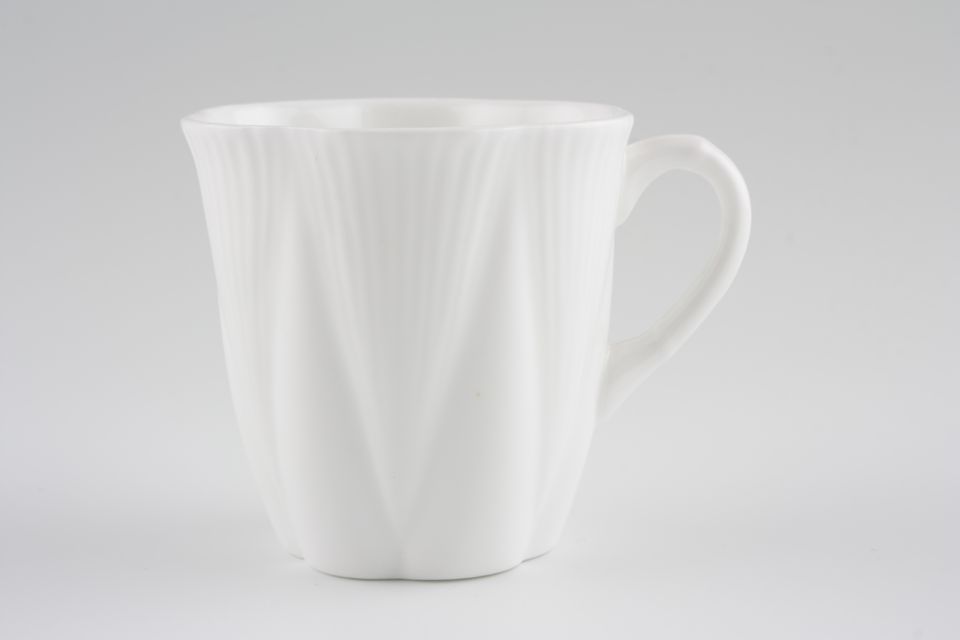 Shelley Dainty White Coffee Cup 2 1/2" x 2 3/8"