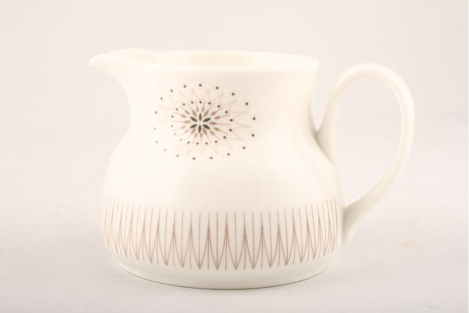 Royal Doulton Morning Star - T.C.1026 - Fine China and Translucent Milk Jug White Handle/Newer Style 1/2pt