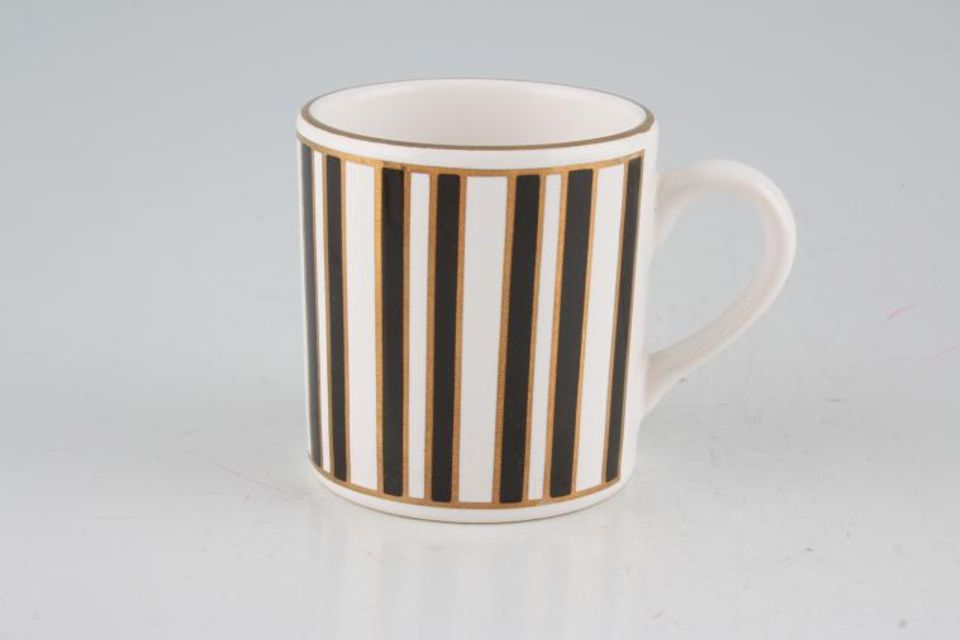 Hornsea Silhouette Coffee/Espresso Can Stripe 2 1/8" x 2 1/4"