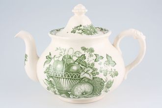 Sell Masons Fruit Basket - Green Teapot 2 1/2pt