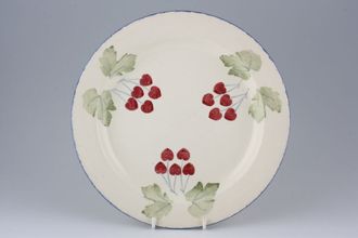 Sell Poole Dorset Fruit Dinner Plate Cherry - 1 1/4" flat rim - 3 bunches 10 1/4"