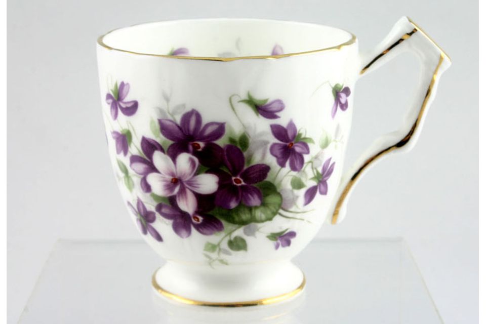 Aynsley Violette Coffee Cup 2 1/2" x 2 5/8"
