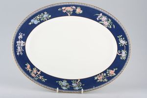 Wedgwood Blue Siam Oval Platter