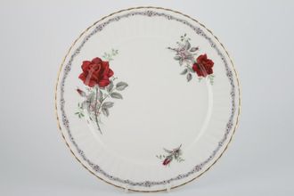 Sell Royal Stafford Roses To Remember - Red Dinner Plate Fluted Rim 10 1/4"
