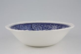 Adams English Scenic - Blue Soup / Cereal Bowl 6 1/2"