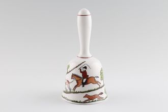 Sell Crown Staffordshire Hunting Scene Bell 5 1/4"