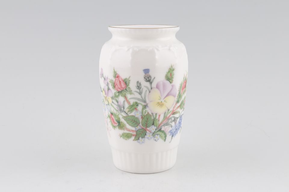 Aynsley Wild Tudor Vase Georgian 3 1/2"