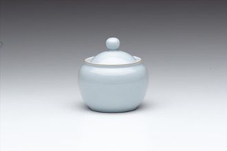 Sell Denby Blue Linen Sugar Bowl - Lidded (Tea) Knob Handle