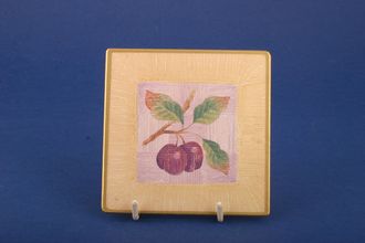 Marks & Spencer Wild Fruits Coaster Plum in a square 4"