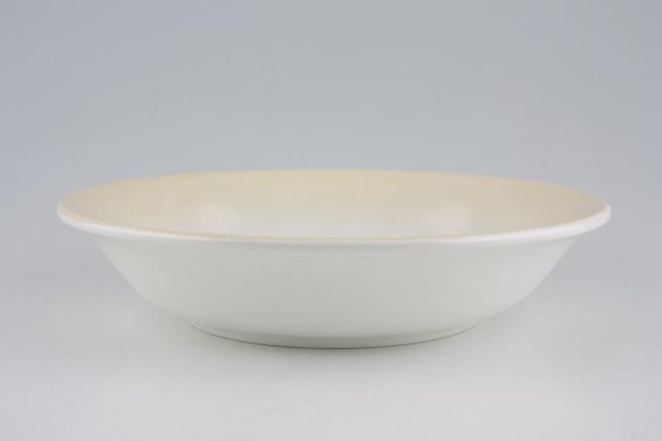 Portmeirion Seasons Collection - Leaves Pasta Bowl 2 Leaves - Cream 8 1/2"
