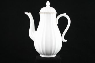 Royal Worcester Warmstry - Gold Edge Coffee Pot 2pt