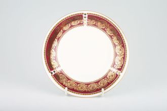 Elizabethan Burgundy Tea / Side Plate 6 1/2"