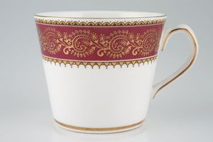 Elizabethan Burgundy Teacup