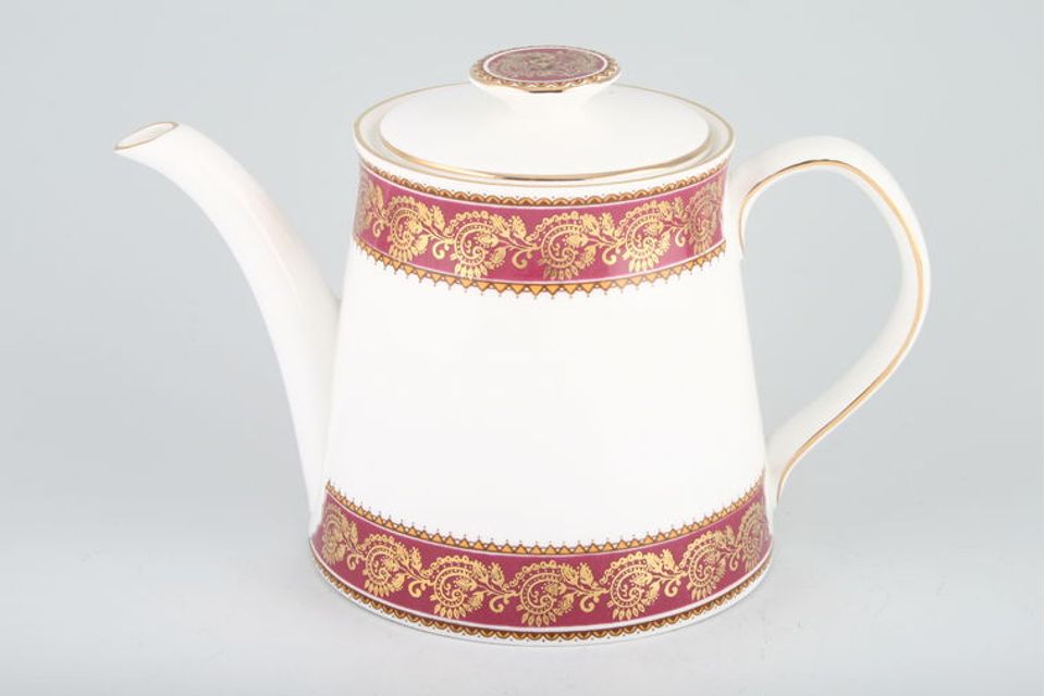 Elizabethan Burgundy Teapot 1 3/4pt