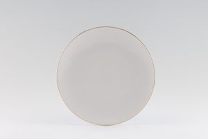 Thomas Medaillon Gold Band - White with Thin Gold Line Tea / Side Plate