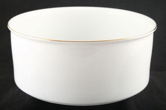 Sell Thomas Medaillon Gold Band - White with Thin Gold Line Serving Bowl 8 1/4"