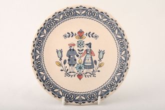 Johnson Brothers Hearts and Flowers Breakfast / Lunch Plate 8 3/4"