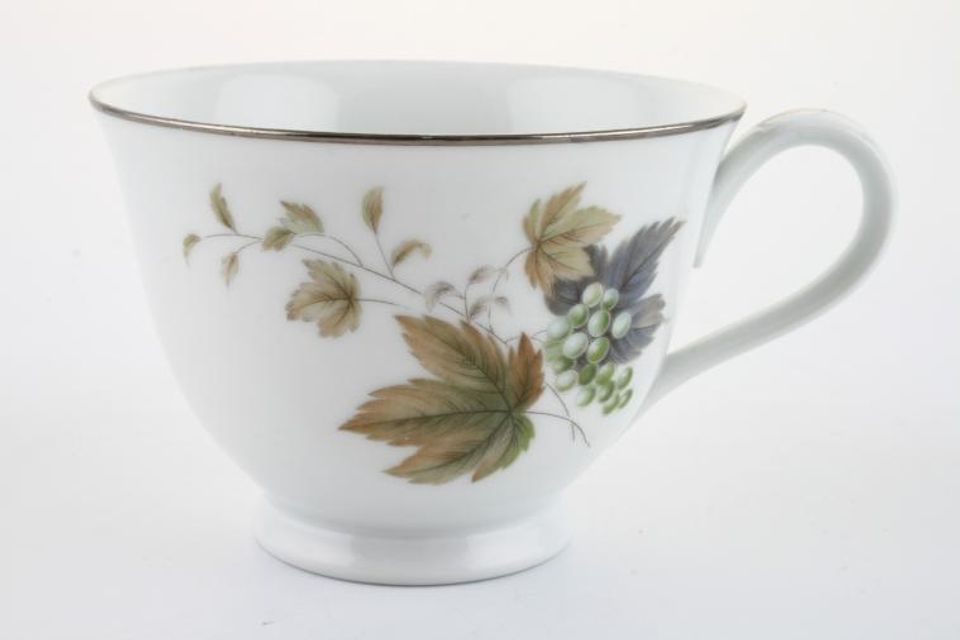 Noritake Deauville Teacup No silver on foot 3 1/2" x 3"