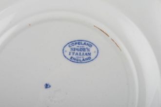Spode Blue Italian (Copeland Spode) Dinner Plate Smooth Edge 10 5/8"