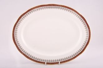 Sell Duchess Winchester - Burgundy Oval Platter 13 1/2"