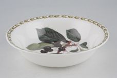 Queens Hookers Fruit Soup / Cereal Bowl Black Cherries - Flared Rim 6 1/2" x 1 3/4" thumb 1