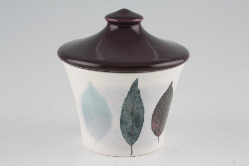 Portmeirion Dusk Sugar Bowl - Lidded (Tea) Pattern 1, Dark lid