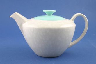 Sell Poole Twintone Seagull and Ice Green Teapot Tapered at Bottom 1 3/4pt